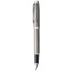 Stylo plume IM Parker en acier inoxydable avec recharge QUINK - Boîte cadeau incluse