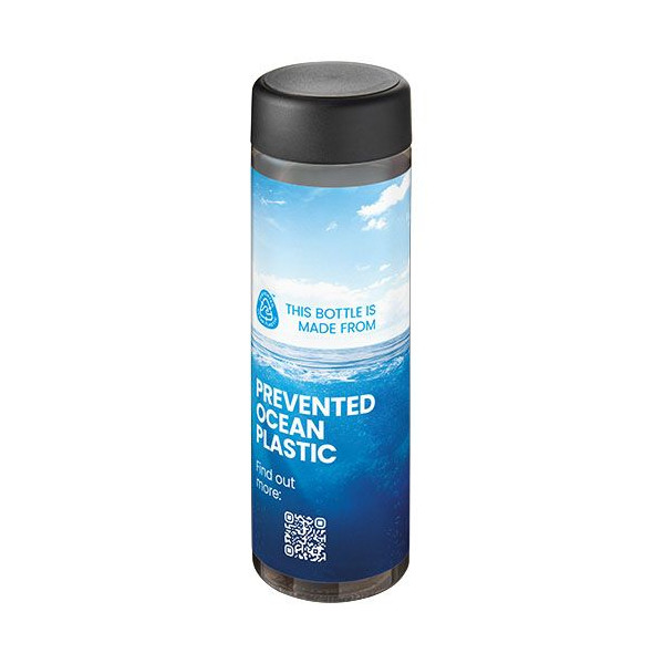 Bouteille d'eau H2O Active® Eco Vibe 850ml avec couvercle vissé - Plastique recyclé de haute qualité - Idéal pour réduire s