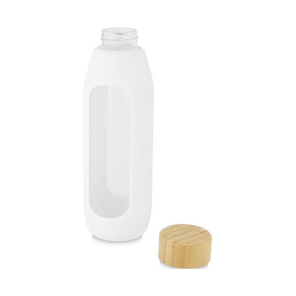 Bouteille Tidan en verre borosilicate de 600 ml avec grip en silicone - BCM Goodies