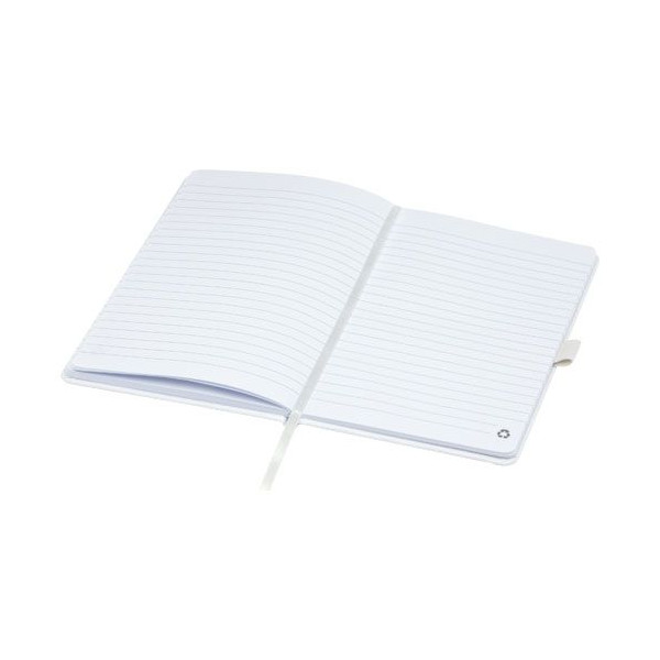 Carnet A5 Honua en papier recyclé avec couverture en PET recyclé - BCM Goodies