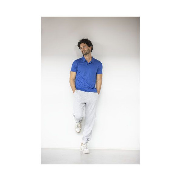 Polo Deimos en tissu léger et manches courtes pour homme - Personnalisable | BCM Goodies