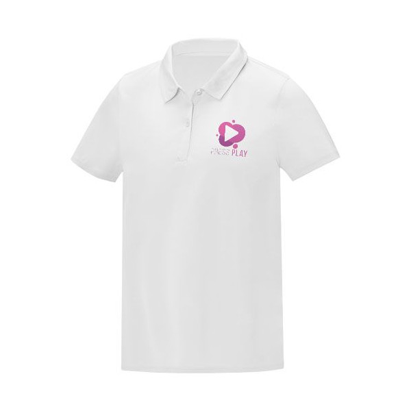 Polo Deimos en tissu léger et à manches courtes pour femme - BCM Goodies