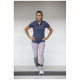 Polo Deimos en tissu léger et à manches courtes pour femme - BCM Goodies