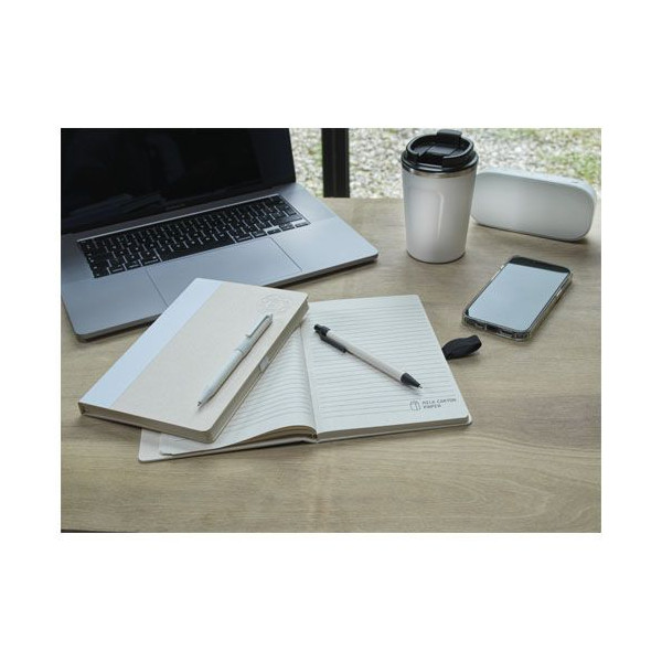 Ensemble carnet de notes A5 et stylo bille Dairy Dream - Produit écologique et pratique