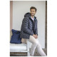 Veste duvet isotherme Petalite recyclée certifiée GRS pour homme - BCM Goodies