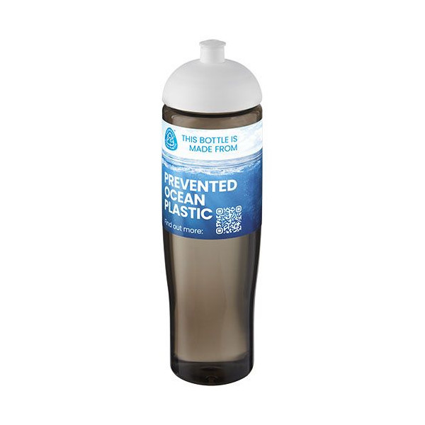 Bouteille de sport H2O Active® Eco Tempo 700 ml avec couvercle dôme - Fabriquée en plastique recyclé - Idéale pour les amateurs 