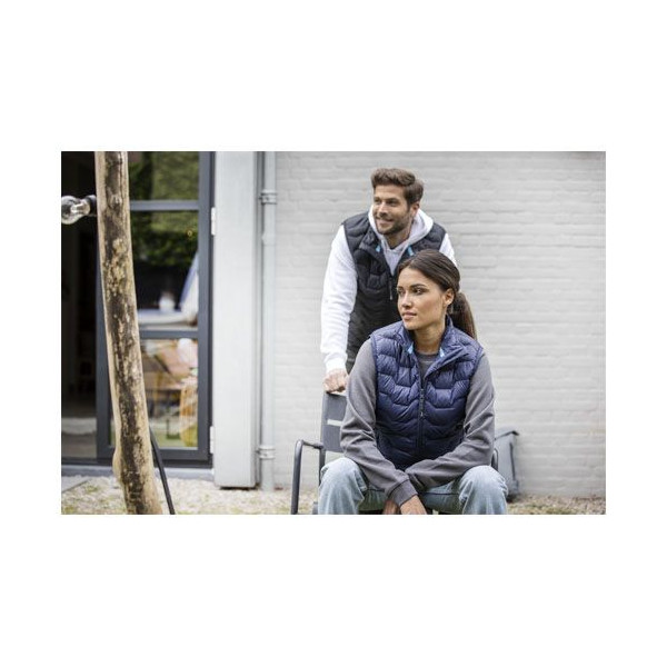 Bodywarmer duvet isotherme Epidote recyclé certifié GRS pour homme - BCM Goodies