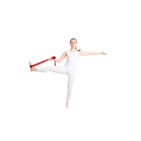 Sangle de yoga Virabha en RPET - Accessoire éco-friendly pour votre pratique du yoga | BCM Goodies