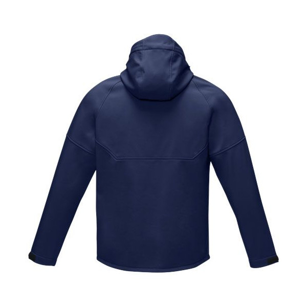 Veste softshell recyclée GRS de Coltan pour homme - Protection optimale contre les intempéries
