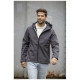 Veste softshell recyclée GRS de Coltan pour homme - Protection optimale contre les intempéries