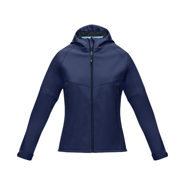 Veste softshell recyclée femme Coltan - Vêtement éco-responsable pour les aventures en plein air | BCM Goodies