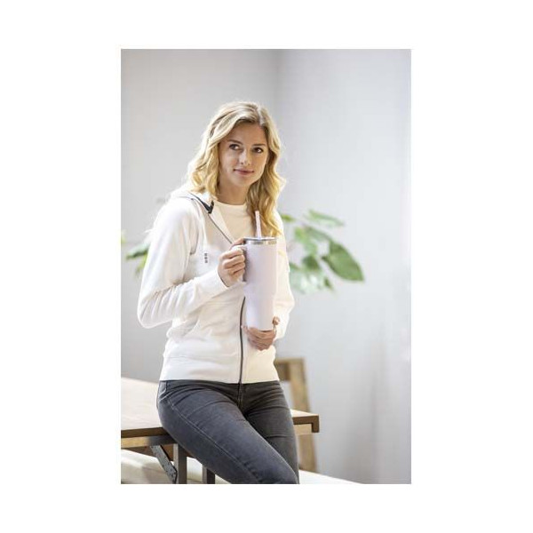 Mug Sydney 1200 ml avec paille Tritan et couvercle coulissant - Accessoire de qualité pour garder les boissons à température - I