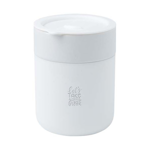 Gobelet en céramique Java de 330 ml avec revêtement en silicone - BCM Goodies