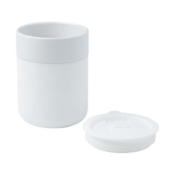 Gobelet en céramique Java de 330 ml avec revêtement en silicone - BCM Goodies