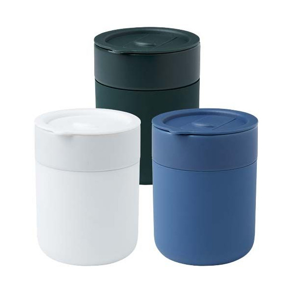 Gobelet en céramique Java de 330 ml avec revêtement en silicone - BCM Goodies