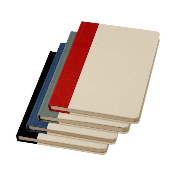 Carnet à couverture rigide A5 en papier à base de canne à sucre Liliana - Produit personnalisable pour entreprises écoresponsabl