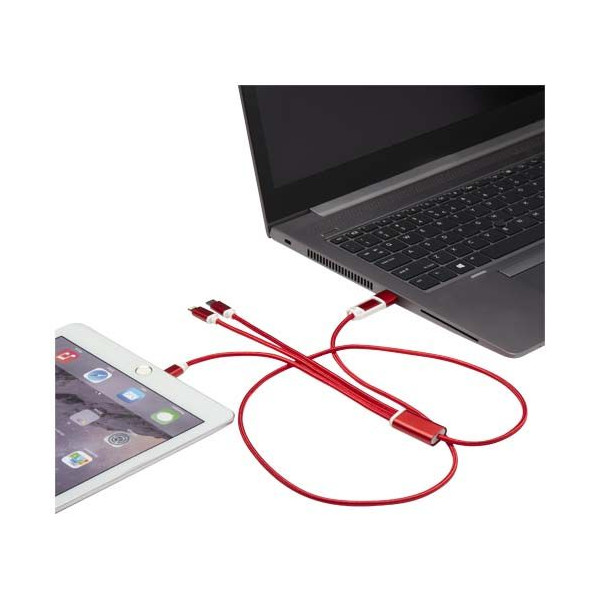 Câble de charge 5-1 Versatile en aluminium recyclé - BCM Goodies