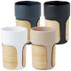 Gobelet Fika 340 ml avec couvercle en bambou - Accessoire écologique pour boissons chaudes | BCM Goodies