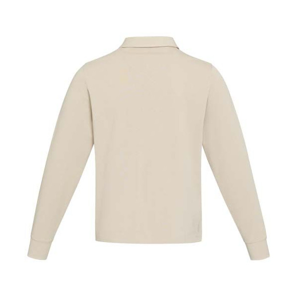 Sweatshirt de rugby unisexe Clyde en coton biologique - Personnalisable pour événements et cadeaux professionnels