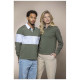 Sweatshirt de rugby unisexe Clyde en coton biologique - Personnalisable pour événements et cadeaux professionnels