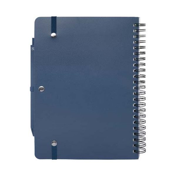 Carnet à couverture rigide Thalaasa A5 en plastique océanique recyclé - BCM Goodies