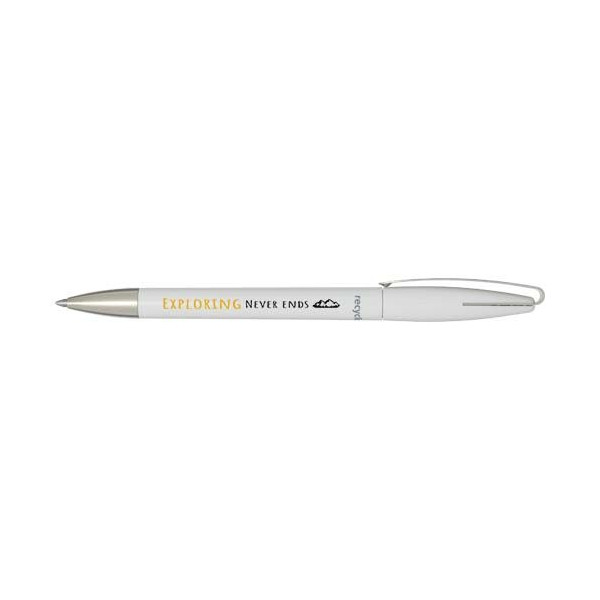 Stylo bille en plastique recyclé Ana - Stylo personnalisable écologique et durable