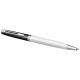Stylo roller Waterman Hemisphere avec habillage palladium - Coffret cadeau personnalisable - Encre bleue - Idéal pour un usage q