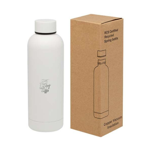 Bouteille isotherme en cuivre inoxydable recyclé certifié RCS - 500 ml - BCM Goodies