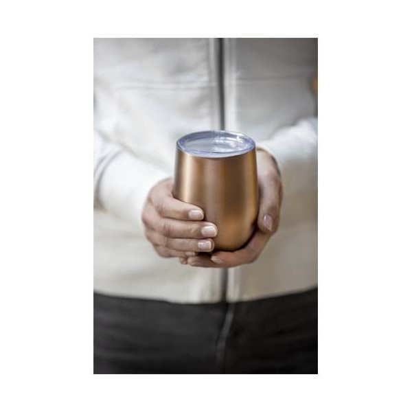 Gobelet isotherme Corzo 350 ml en cuivre inoxydable recyclé - BCM Goodies