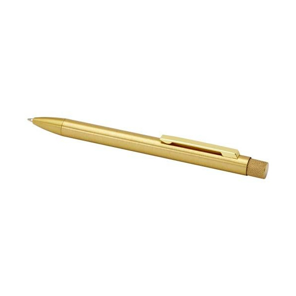 Stylo bille en laiton recyclé Beatriz pour goodies durables et personnalisables | BCM Goodies