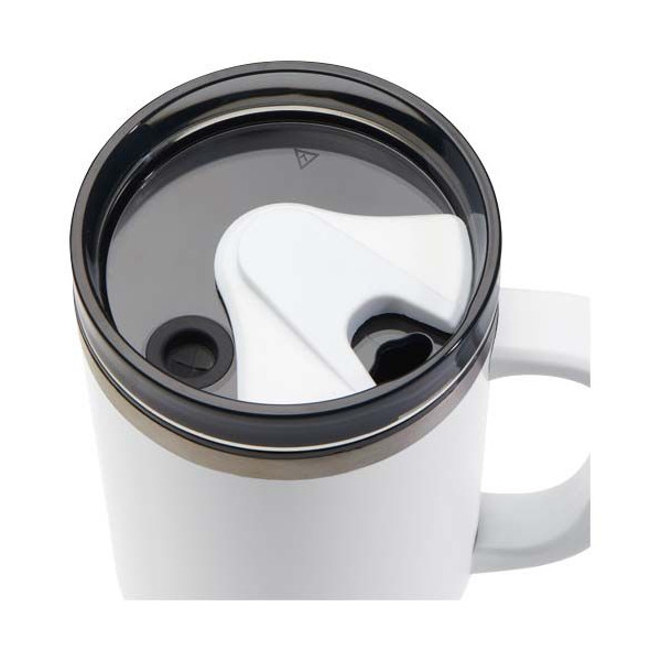 Mug isotherme Melbourne 1200 ml avec paille - RCS certifié - BCM Goodies