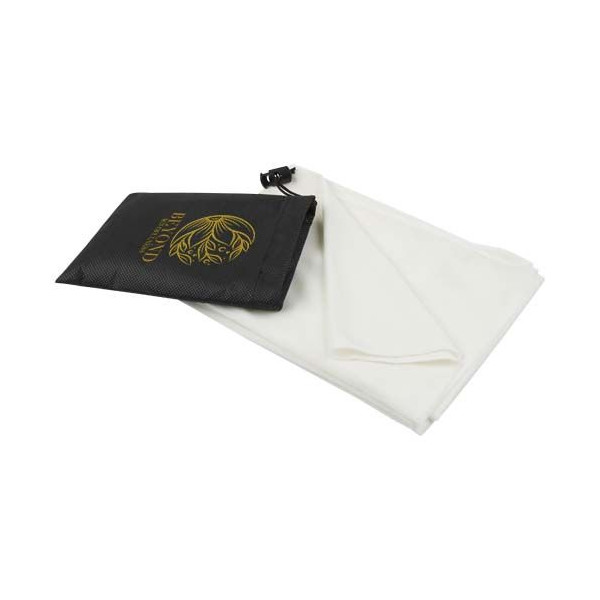 Serviette de sport Lucas en rPET 50 x 100 cm Personnalisable | BCM Goodies