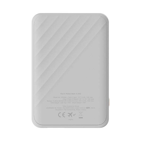 Batterie de secours Xtorm XG205 Go2 12W 5000 mAh - Accessoire personnalisable pour entreprise