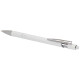 Stylo bille Kish avec finition argentée en aluminium recyclé - Personnalisable avec logo - BCM Goodies
