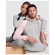 Sweat à capuche Badet unisexe bicolore - BCM Goodies