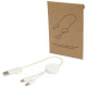 Câble 5-en-1 Citala en plastique recyclé de 30 cm - Charge rapide 27W - BCM Goodies