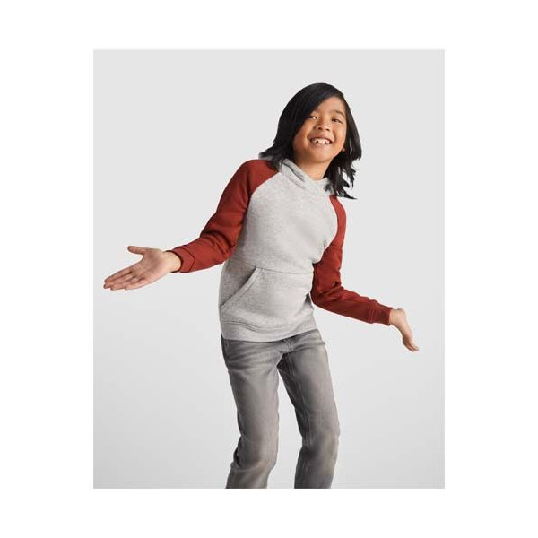 Sweat à capuche Badet bicolore pour enfant personnalisable - BCM Goodies