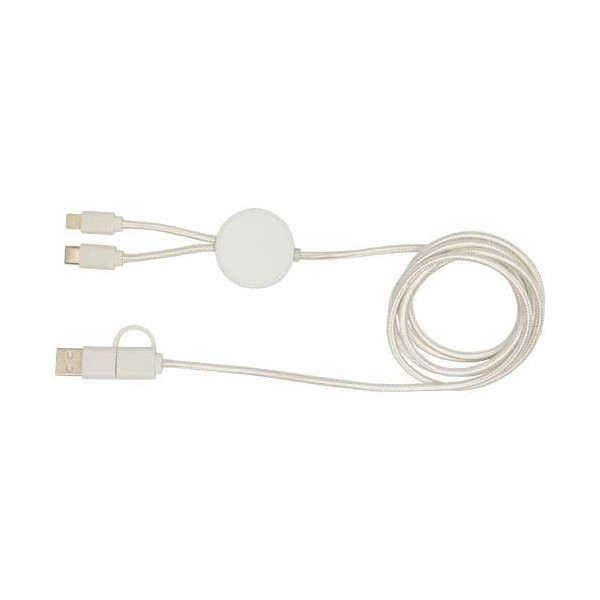 Câble 5-en-1 Citala en Plastique Recyclé de 150 cm - Charge Rapide et Synchronisation Data - BCM Goodies