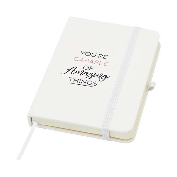 Carnet à couverture rigide Spectrum Plus A6 - Accessoire de bureau élégant et pratique