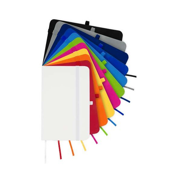 Carnet à couverture rigide Spectrum Plus A6 - Accessoire de bureau élégant et pratique