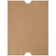 Carnet à couverture rigide en PU recyclé Alejandra A6 - BCM Goodies