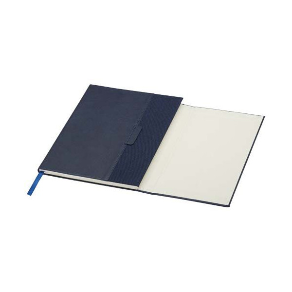 Carnet à couverture rigide en PU recyclé Alejandra A6 - BCM Goodies