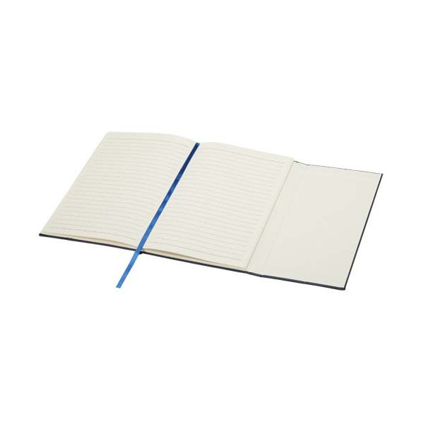 Carnet à couverture rigide en PU recyclé Alejandra A6 - BCM Goodies