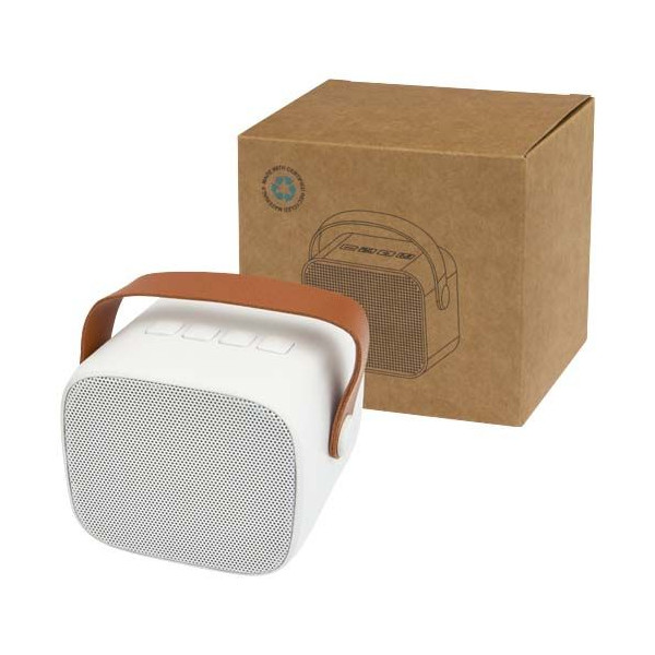 Haut-parleur sans fil Diya en plastique recyclé - Accessoire pratique et écologique