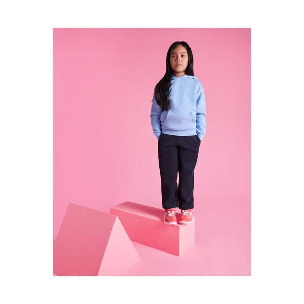 Pantalon pour enfant New Astun - Pantalon à coupe droite avec ceinture élastique ajustable