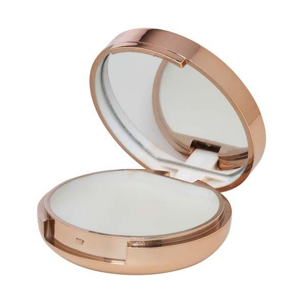 Baume à lèvres Ero SPF 15 vanille avec miroir intégré - Personnalisable avec logo