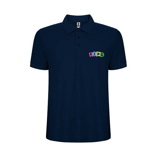 Polo Pegaso Premium à manches courtes pour enfant - Polo de qualité pour activités quotidiennes - Personnalisable pour objets pu