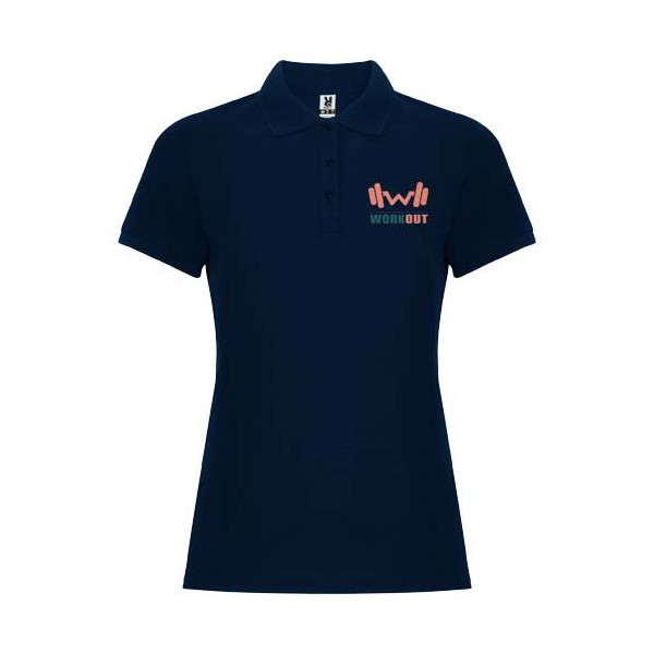 Polo Pegaso Premium à manches courtes pour femme - BCM Goodies
