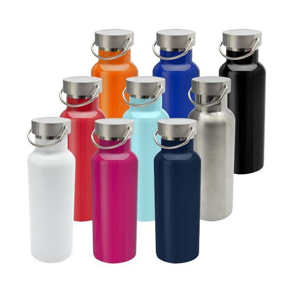 Bouteille d'eau Thor 500 ml en acier inoxydable certifié RCS - BCM Goodies