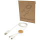 Câble 5-en-1 Chechia en plastique recyclé de 150 cm - BCM Goodies